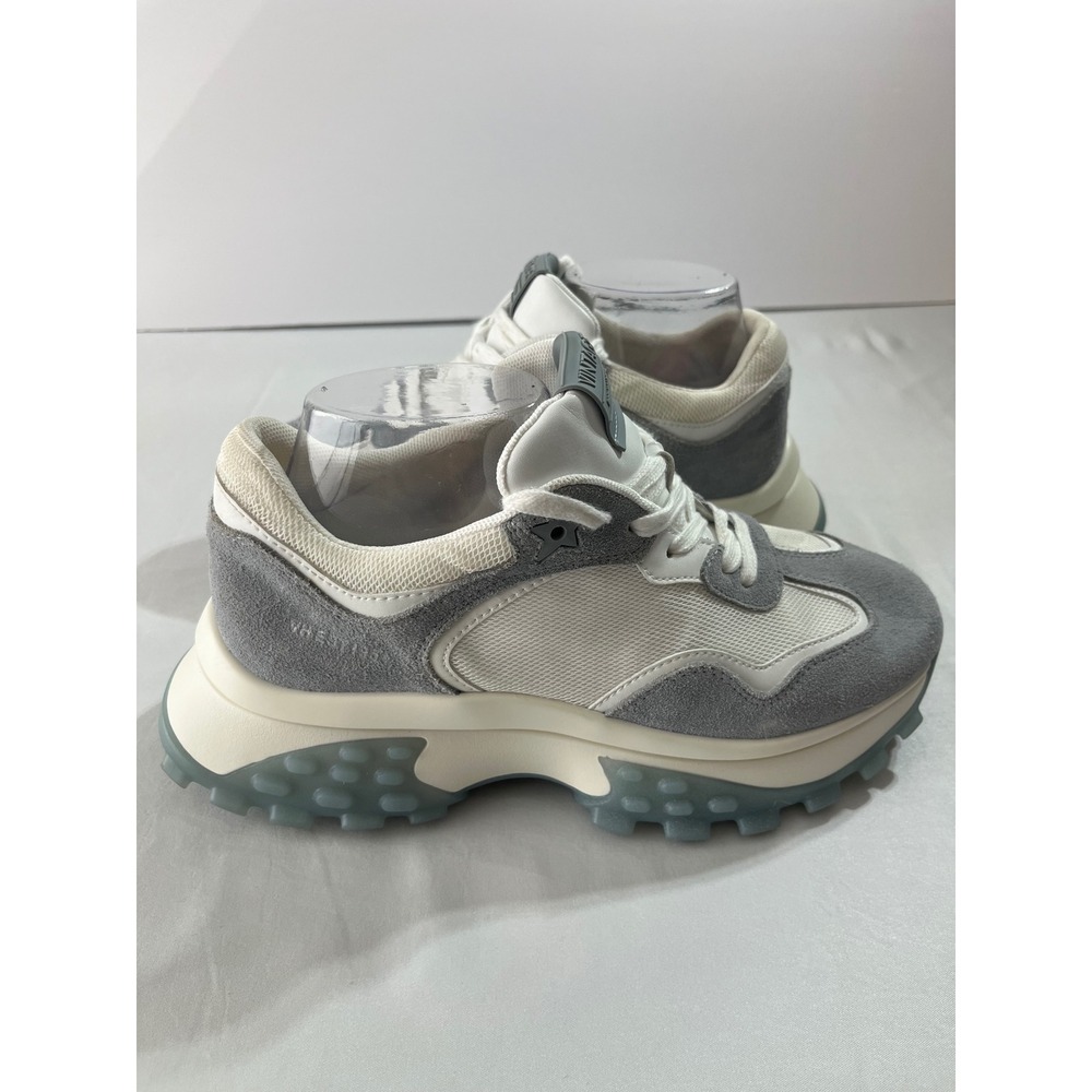 Vintage Havana EST 1954 Sneaker Women 8 Gray Suede White Mesh Chunky Platform